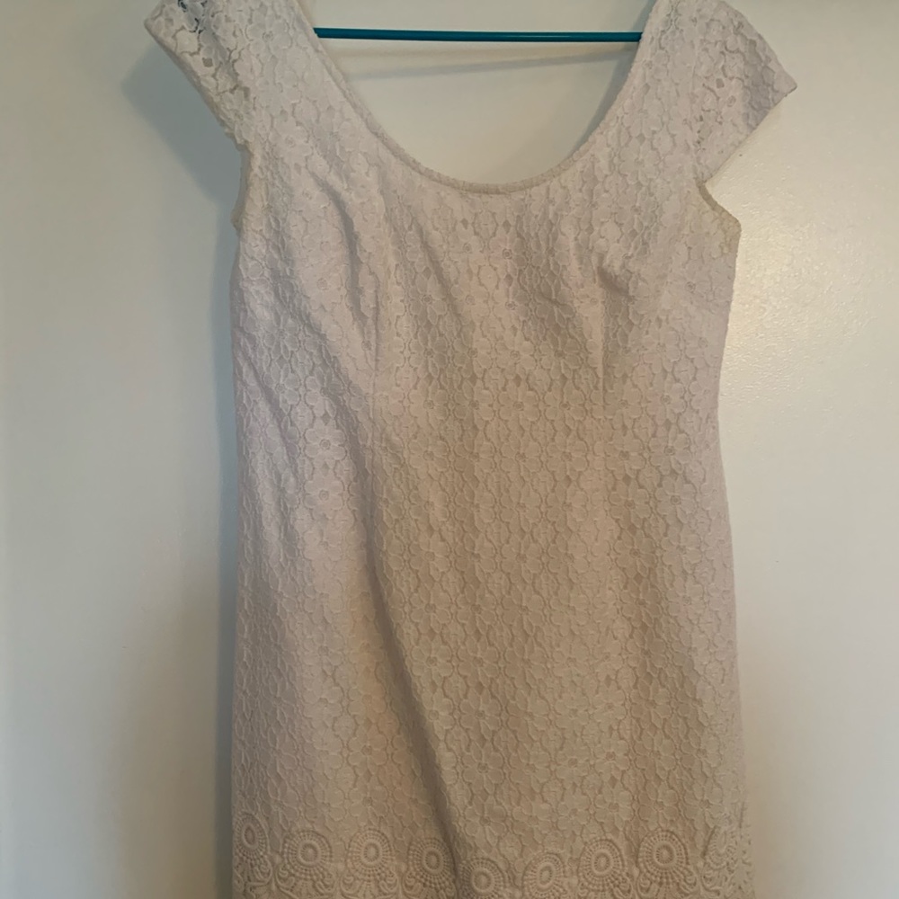 Lilly Pulitzer white dress